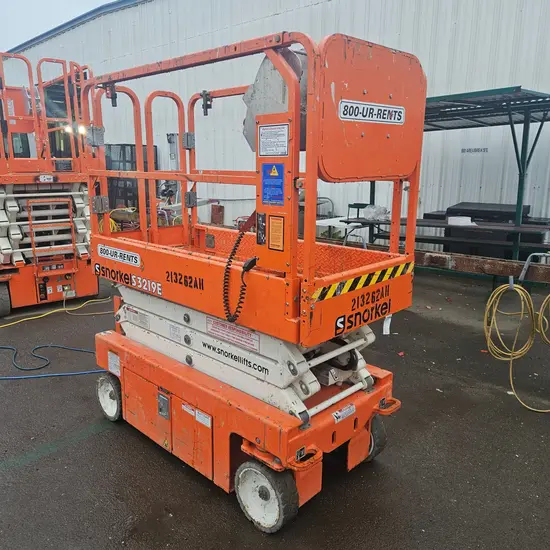 2018 Snorkel S3219E Scissor Lift