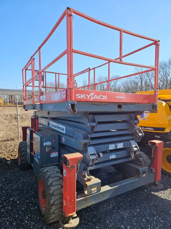 2017 Skyjack SJ8841RT Rough Terrain Scissor Lift