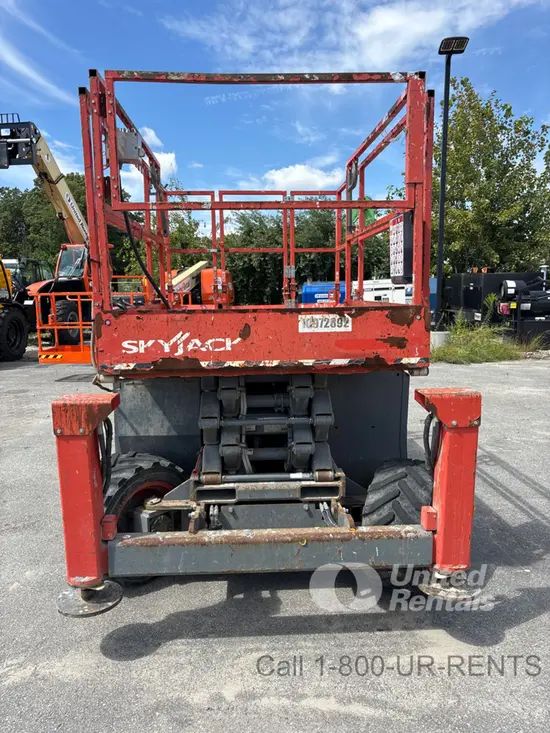 2019 Skyjack SJ6826RT Rough Terrain Scissor Lift