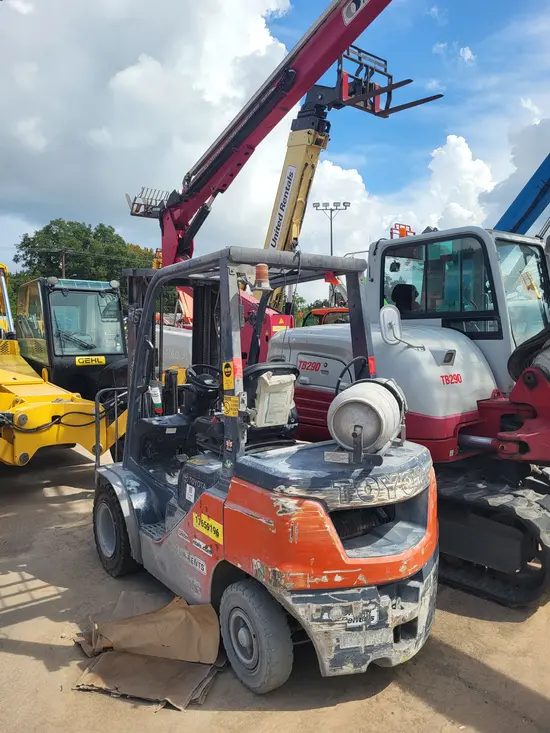 2023 Toyota 50-8FGU25 LP Warehouse Forklift