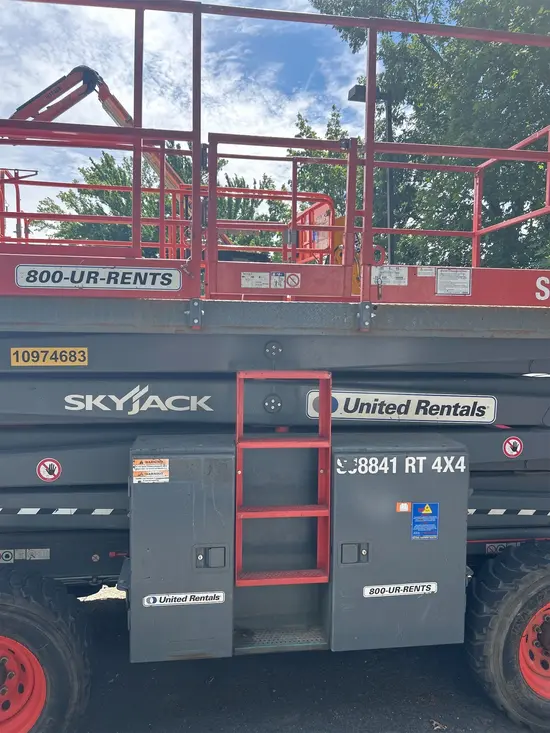 2019 Skyjack SJ8841RT Rough Terrain Scissor Lift