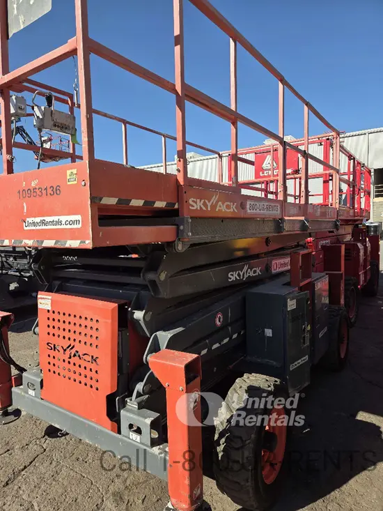 2019 Skyjack SJ8841RT Rough Terrain Scissor Lift