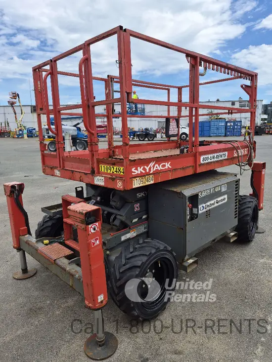 2020 Skyjack SJ6826RT Rough Terrain Scissor Lift