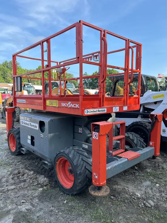 2019 Skyjack SJ6826RT Rough Terrain Scissor Lift