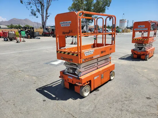 2019 Snorkel S3219E Scissor Lift