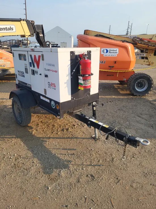 2022 Wacker Neuson G25 T4F Diesel Generator