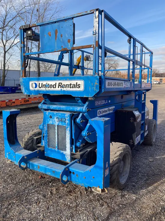 2017 Genie GS-4390 RT Rough Terrain Scissor Lift