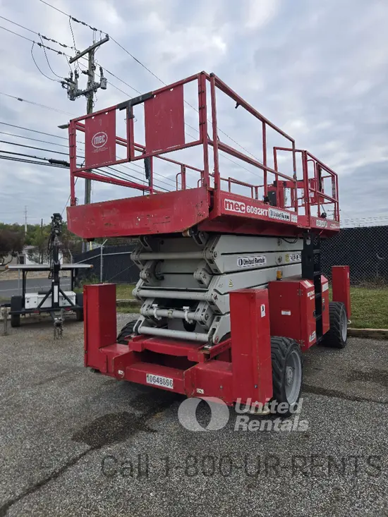 2017 MEC 6092RT Rough Terrain Scissor Lift