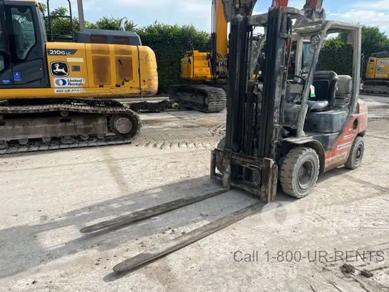2019 Toyota 8FGU25 Warehouse Forklift