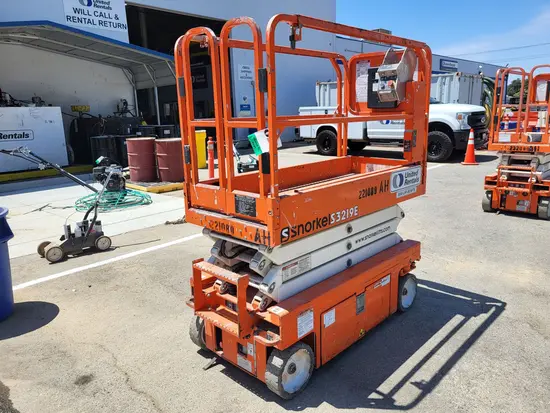 2019 Snorkel S3219E Scissor Lift