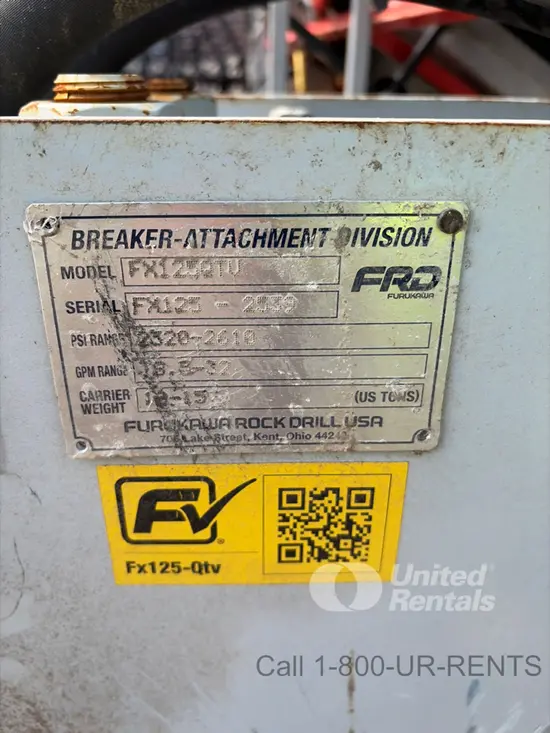 2020 FURUKAWA K-FX125QTV Attachment