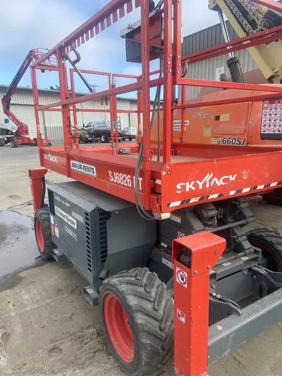 2020 Skyjack SJ6826RT Rough Terrain Scissor Lift