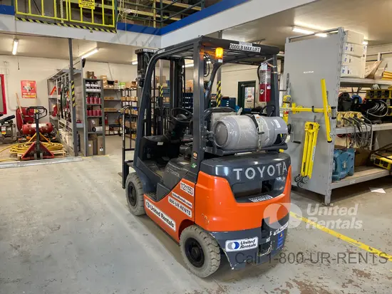2021 Toyota 8FGU15 Warehouse Forklift