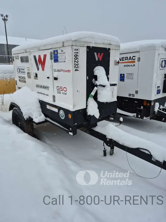 2023 Wacker Neuson G50 T4F 600V Diesel Generator