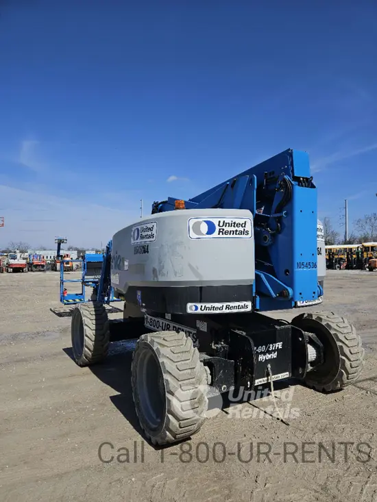2016 Genie Z-60/37FE Articulating Boom Lift
