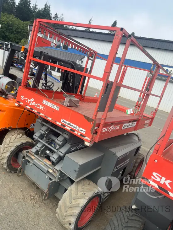 2019 Skyjack SJ6832RT Rough Terrain Scissor Lift
