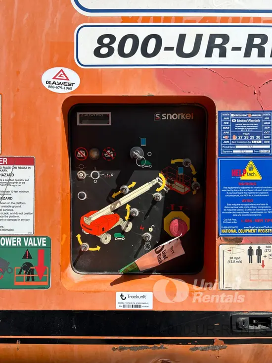 2019 Snorkel 660SJ Boom Lift