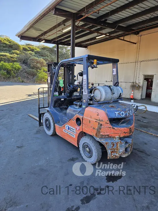 2019 Toyota 8FGU25 Warehouse Forklift
