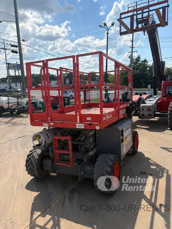 2021 Skyjack SJ6826RT Rough Terrain Scissor Lift