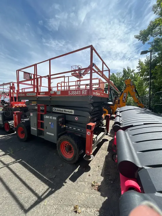 2019 Skyjack SJ8841RT Rough Terrain Scissor Lift