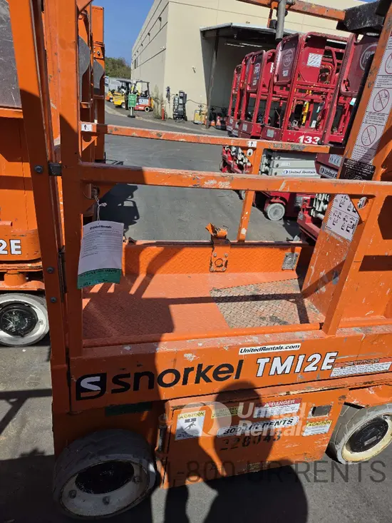 2019 Snorkel TM12E Self-Propelled One-Person Lift