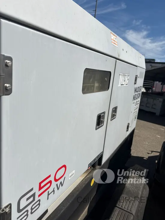 2021 Wacker Neuson G50 T4F Diesel Generator