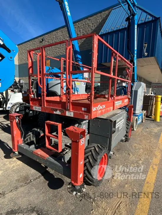 2019 Skyjack SJ6826RT Rough Terrain Scissor Lift
