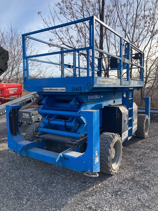 2017 Genie GS-4390 RT Rough Terrain Scissor Lift