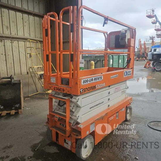 2019 Snorkel S3226E Scissor Lift