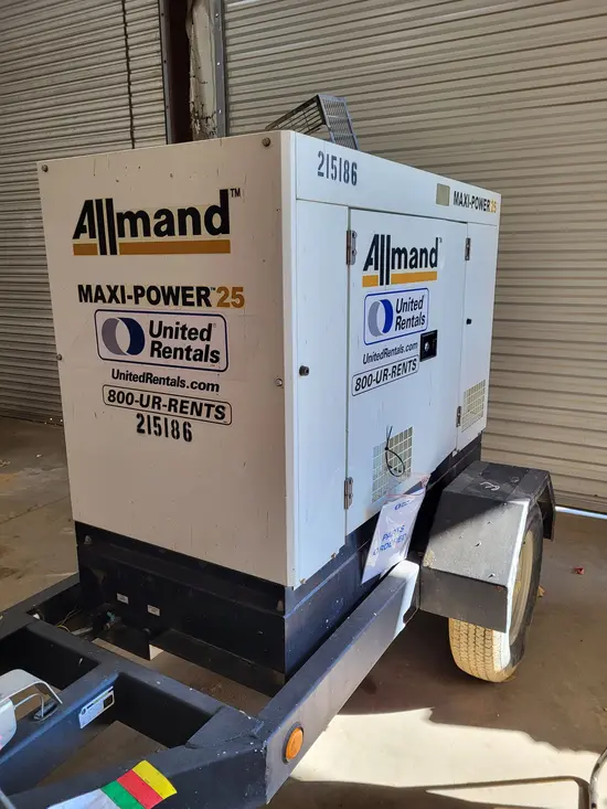 2018 Allmand MP25 Diesel Generator