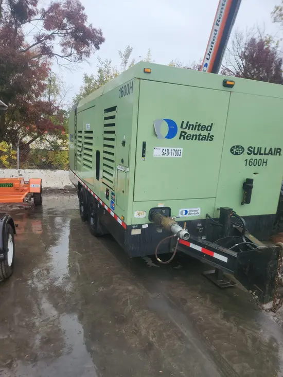 2017 Sullair 1600HAFDTQ-CAT Air Compressor