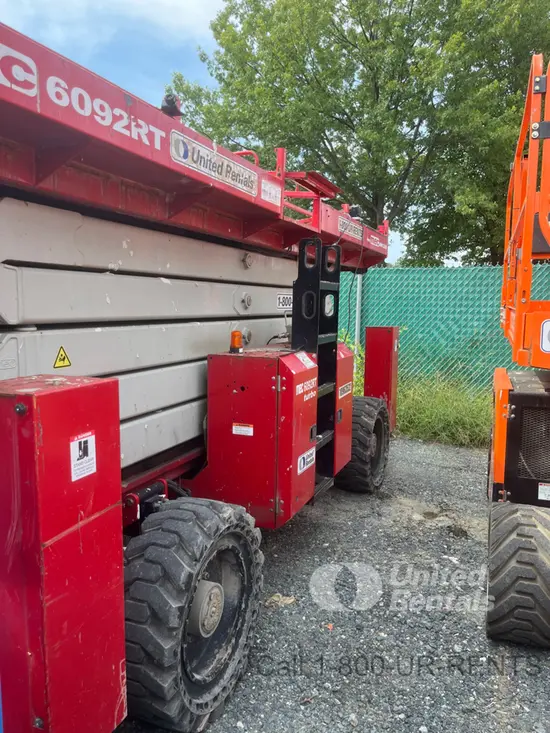 2019 MEC 6092RT Rough Terrain Scissor Lift