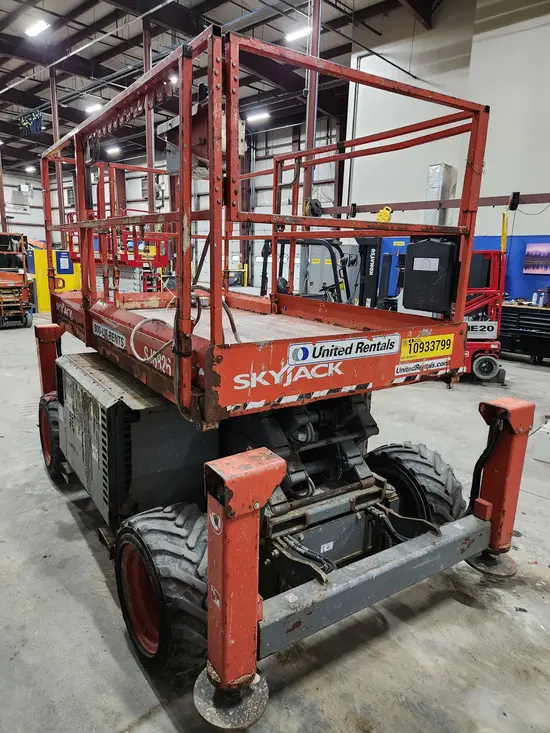 2019 Skyjack SJ6826RT Rough Terrain Scissor Lift