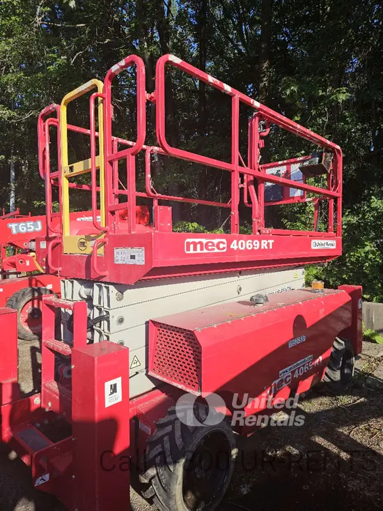 2022 MEC 4069RT Rough Terrain Scissor Lift