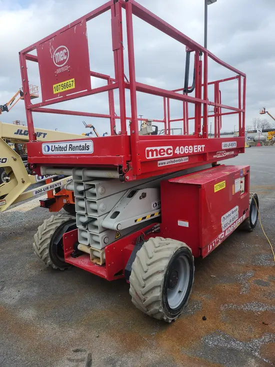 2018 MEC 4069ERT Scissor Lift