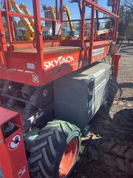 2019 Skyjack SJ6826RT Rough Terrain Scissor Lift