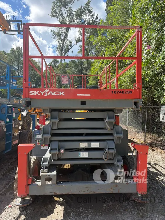 2018 Skyjack SJ8841RT Rough Terrain Scissor Lift