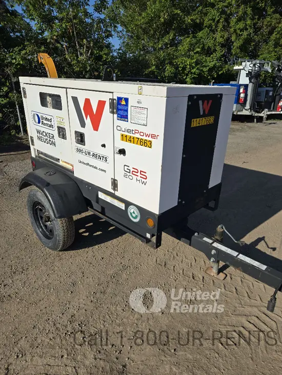 2022 Wacker Neuson G25 T4F Diesel Generator