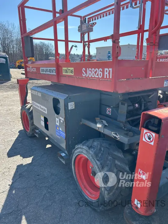 2020 Skyjack SJ6826RT Rough Terrain Scissor Lift