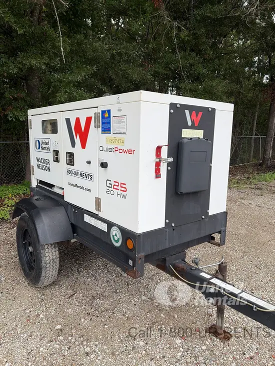 2022 Wacker Neuson G25 T4F Diesel Generator
