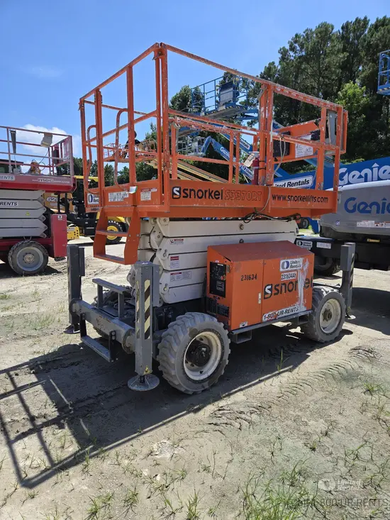 2019 Snorkel S3370RT Rough Terrain Scissor Lift