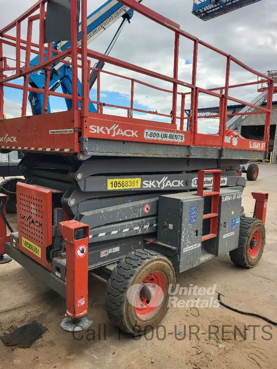 2017 Skyjack SJ8841RT Rough Terrain Scissor Lift