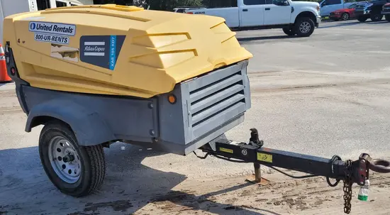 2018 Atlas Copco XAS185KD7 T4F Air Compressor
