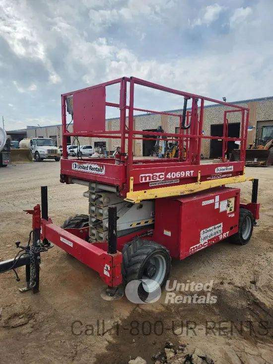 2017 MEC 4069RT Rough Terrain Scissor Lift