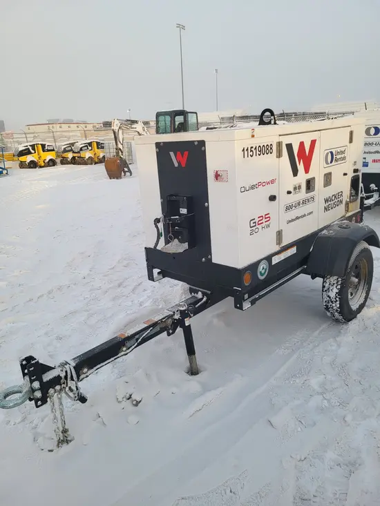 2022 Wacker Neuson G25 T4F Diesel Generator