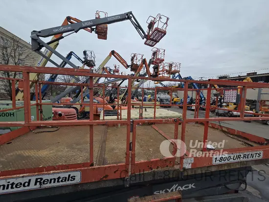 2016 Skyjack SJ9250RT Rough Terrain Scissor Lift