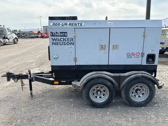 2020 Wacker Neuson G50 T4F Diesel Generator