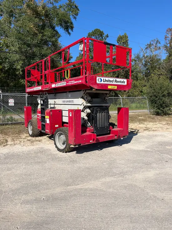 2016 MEC 6092RT Rough Terrain Scissor Lift