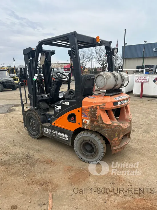 2022 Doosan G25P-7DF Warehouse Forklift