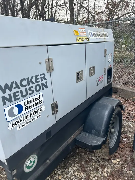 2021 Wacker Neuson G25 T4F Diesel Generator